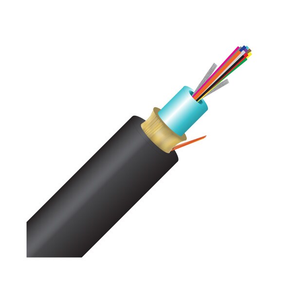SSF™ 12 Strand OM3 Double Jacket Micro Distribution Riser- Bulk per Ft.
